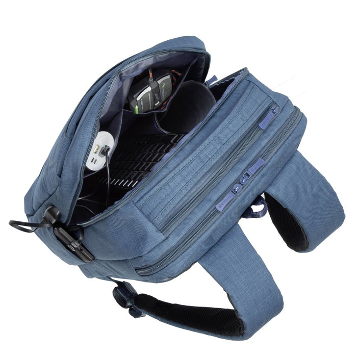 Rivacase 8365 Biscayne Mochila para Portátil 17.3 Pulgadas Azul