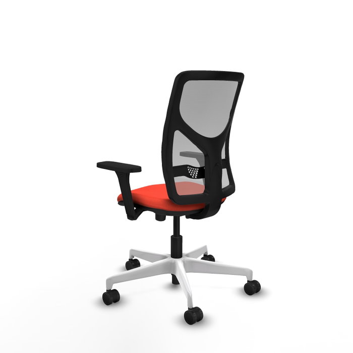 PIQUERAS Y CRESPO Silla de oficina Motilla Naranja oscuro y Gris PIQUERAS Y CRESPO Silla de oficina Motilla Naranja oscuro y Gris