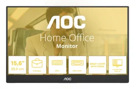 AOC 16T20E2 Monitor Portátil 15,6 pulg. IPS Full HD Negro