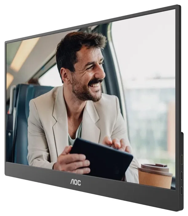 AOC 16T20E2 Monitor Portátil 15,6 pulg. IPS Full HD Negro