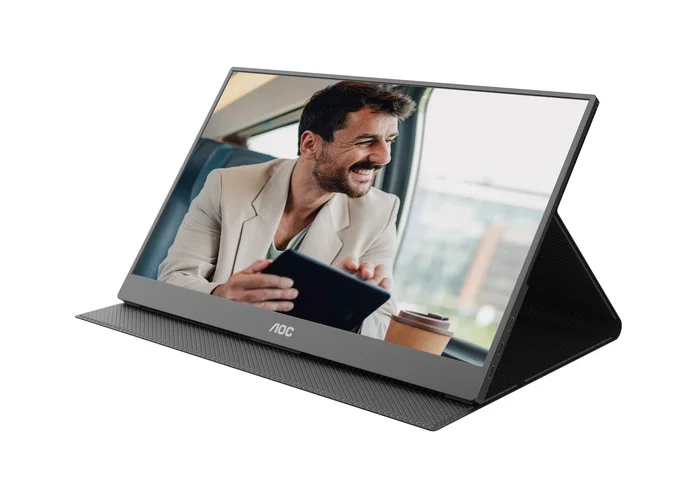 AOC 16T20E2 Monitor Portátil 15.6 Pulgadas Full HD IPS Negro