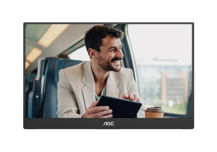AOC 16T20E2 Monitor Portátil 15.6 Pulgadas Full HD IPS Negro