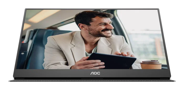AOC 16T20E2 Monitor Portátil 15.6 Pulgadas Full HD IPS Negro
