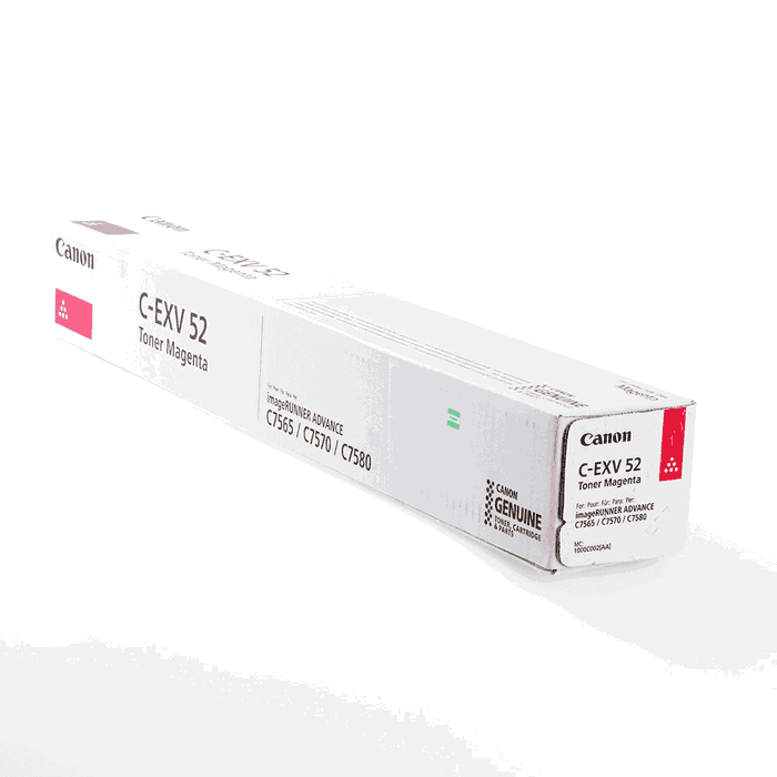 Canon Toner C-EXV52 1000C002 Magenta para Impresoras Compatibles, Cartucho Original de Tinta, 1000C002AA Canon Toner C-EXV52 1000C002 Magenta para Impresoras Compatibles, Cartucho Original de Tinta, 1000C002AA
