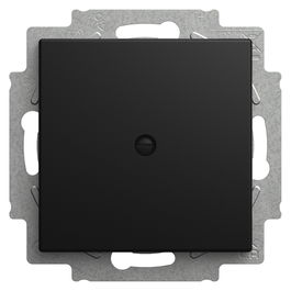 BUSCH-JAEGER Blindzentralscheibe con Tragring Busch-balance SI 2538-915 Negro Mate Termoplástico IP20