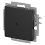 BUSCH-JAEGER 2CKA001715A0321 Placa frontal negra mate
