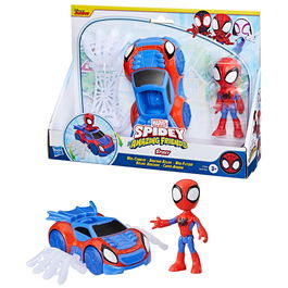 Hasbro Spidey Set Figura Y Vehículo Arácnido F7454 Marvel