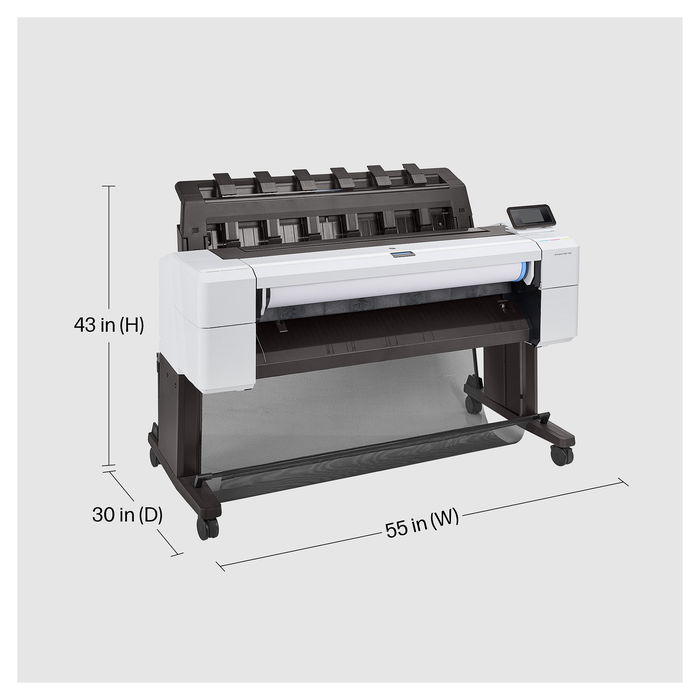 HP DesignJet T1600 Impresora de 36 pulgadas Inyección de tinta térmica 2400 x 1200 DPI 6 cartuchos