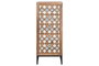 DKD Home Decor Chifonier Indio Natural Negro 5 Cajones 35 x 106 x 45 cm