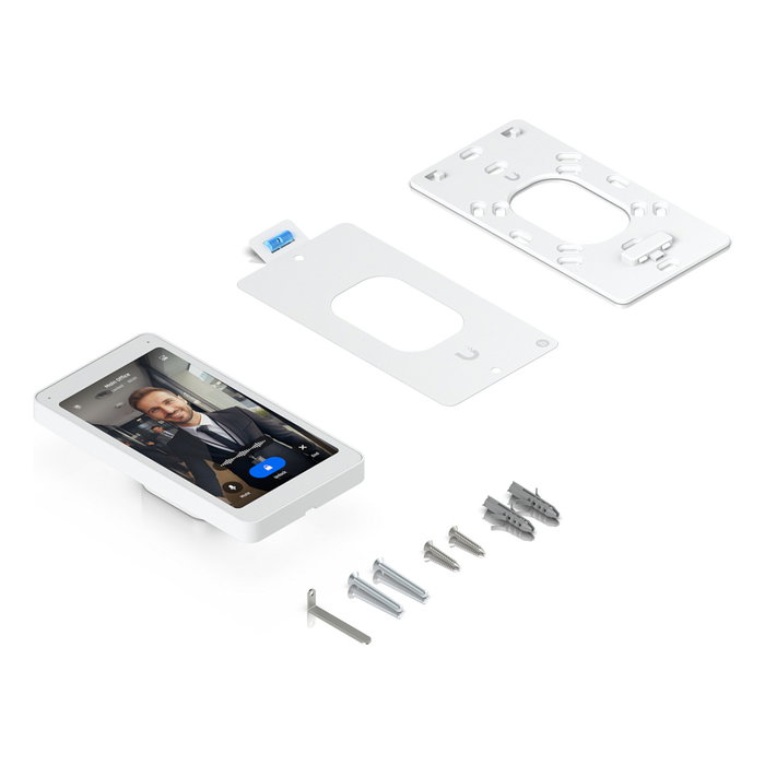 Ubiquiti UniFi Access Intercom Viewer UA-Intercom-Viewer-3, Pantalla Táctil Interior de 5", 3 Unidades, 720x1280, PoE, Blanco