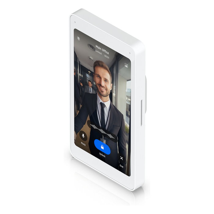 Ubiquiti UniFi Access Intercom Viewer UA-Intercom-Viewer-3, Pantalla Táctil Interior de 5", 3 Unidades, 720x1280, PoE, Blanco