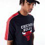 Camiseta de Manga Corta Hombre New Era NBA PANEL OS Chicago Bulls Negro