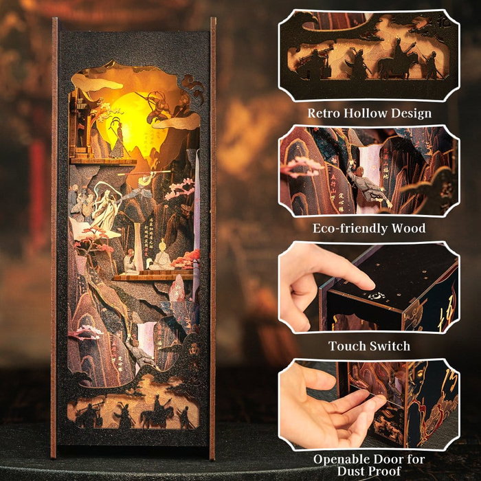 Maqueta Book Nook The Legend of Wukong 22 x 8 cm Maqueta Book Nook The Legend of Wukong 22 x 8 cm