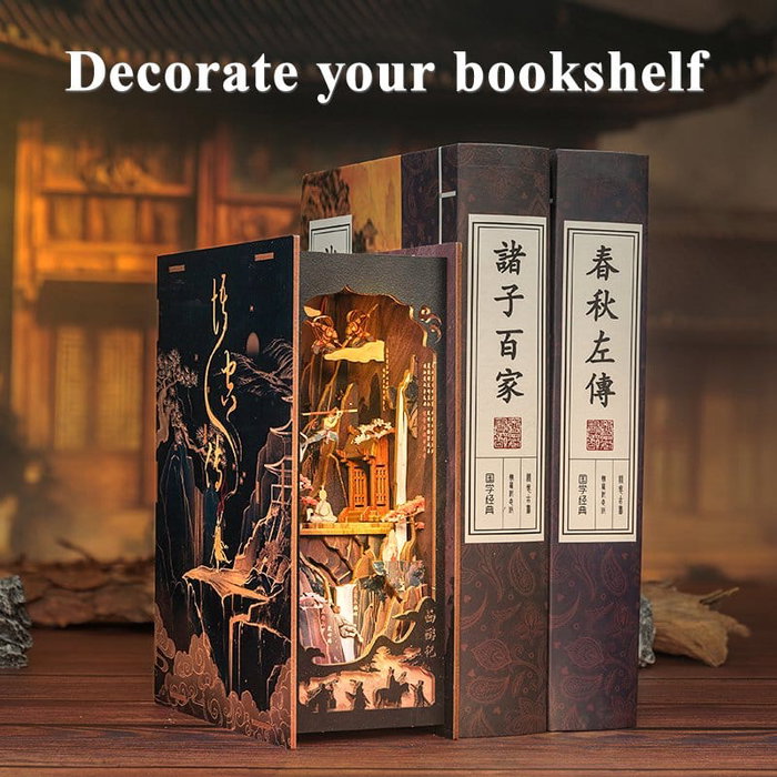 Maqueta Book Nook The Legend of Wukong 22 x 8 cm Maqueta Book Nook The Legend of Wukong 22 x 8 cm