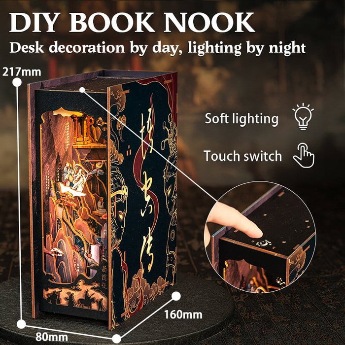 Maqueta Book Nook The Legend of Wukong 22 x 8 cm Maqueta Book Nook The Legend of Wukong 22 x 8 cm