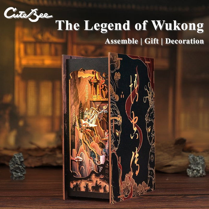 Maqueta Book Nook The Legend of Wukong 22 x 8 cm Maqueta Book Nook The Legend of Wukong 22 x 8 cm