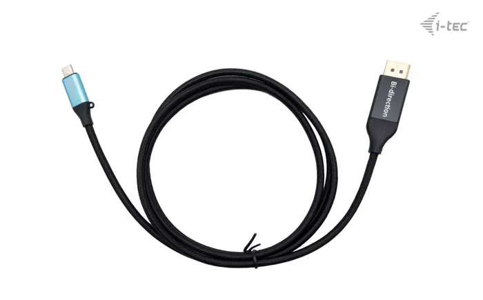 I-tec Adaptador de Cable Bidireccional USB-C a DisplayPort C31CBLDP8KBIDIR, 8K 30Hz, 1.5m, Compatible con Thunderbolt 3/4 y USB4, Plug & Play I-tec Adaptador de Cable Bidireccional USB-C a DisplayPort C31CBLDP8KBIDIR, 8K 30Hz, 1.5m, Compatible con Thunderbolt 3/4 y USB4, Plug & Play
