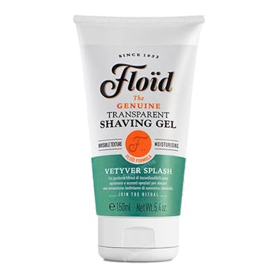 Floïd Gel de Afeitar Transparente Vetyver Splash