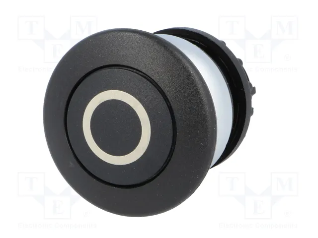 EATON ELECTRIC Interruptor de presión RMQ-Titan negro 22mm