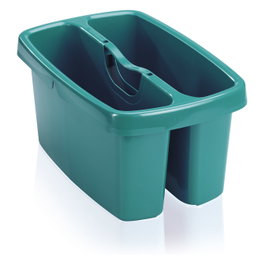 Leifheit Conjunto de 2 Cubos de Limpieza 3,0 l Turquesa