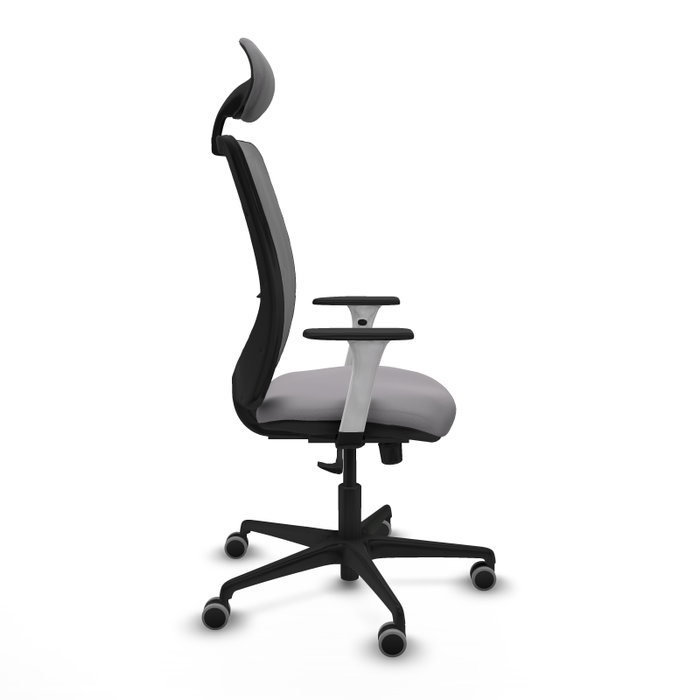PIQUERAS Y CRESPO Silla de oficina Zulema Gris con Mecanismo Sincro PIQUERAS Y CRESPO Silla de oficina Zulema Gris con Mecanismo Sincro