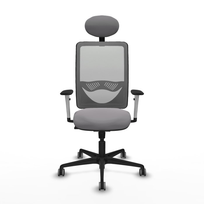 PIQUERAS Y CRESPO Silla de oficina Zulema Gris con Mecanismo Sincro PIQUERAS Y CRESPO Silla de oficina Zulema Gris con Mecanismo Sincro