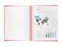 Liderpapel Carpeta Escaparate con Espiral 20 Fundas Polipropileno DIN A4 Rojo