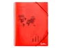 Liderpapel Carpeta escaparate con espiral rojo 20 fundas DIN A4