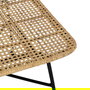 Silla Fibra Natural-Metal Salón 51 X 50 X 84 cm