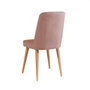 Hanah Home Sillón de Terciopelo Atl-Stone, Elegancia Escandinava para Salón y Dormitorio, Cómodo y Sofisticado