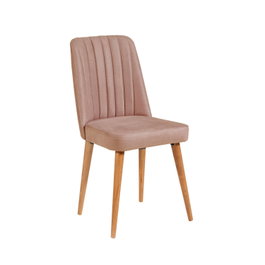 Hanah Home Sillón de Terciopelo Atl-Stone, Elegancia Escandinava para Salón y Dormitorio, Cómodo y Sofisticado