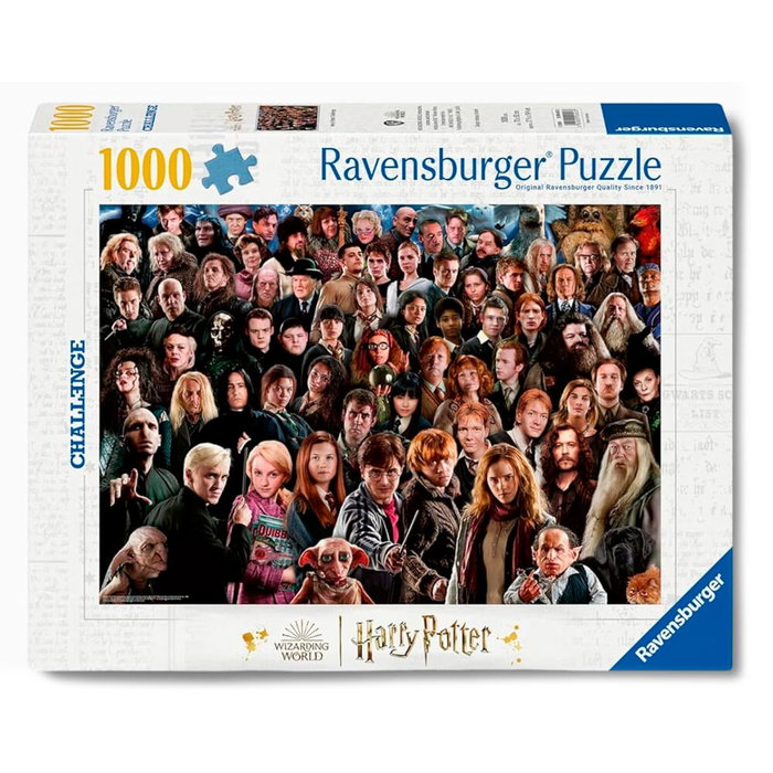 Ravensburger Puzzle Harry Potter 1000 Piezas Tamaño 70x50cm Ravensburger Puzzle Harry Potter 1000 Piezas Tamaño 70x50cm