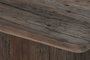 DKD Home Decor Mesa de Centro de Madera Reciclada Marrón 70x70x39 cm