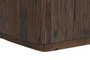 DKD Home Decor Mesa de Centro de Madera Reciclada Marrón 70x70x39 cm