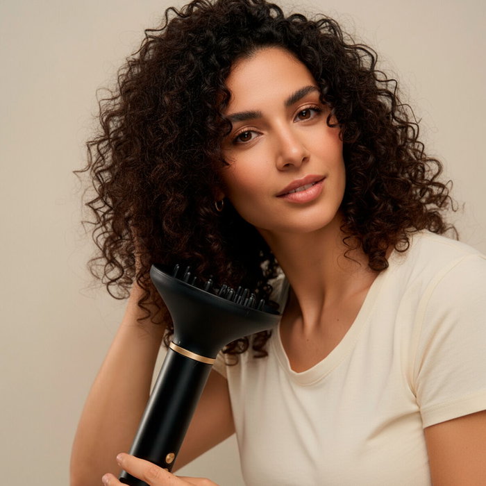 Cepillo de Aire Secador y Moldeador Multifunción Iónico con Tecnología Coanda y 7 Accesorios Wavify InnovaGoods