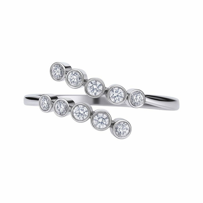 Diamonfire Anillo de Plata de Ley con Circonita Gris Diamonfire Anillo de Plata de Ley con Circonita Gris