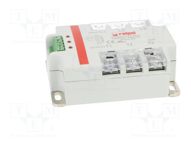 RELPOL RSR62-48A60 Relé de semiconductor trifásico 60A