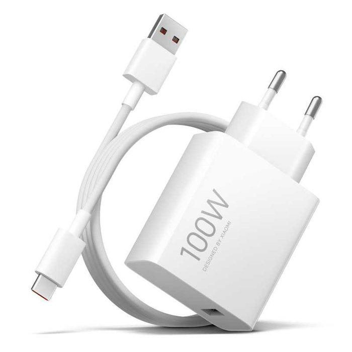 Xiaomi Combo de Carga 100 W USB Tipo-A Blanco MDY-19-ER Xiaomi Combo de Carga 100 W USB Tipo-A Blanco MDY-19-ER