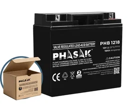 Phasak PHB 1218 Batería 12V 18Ah para SAI/UPS