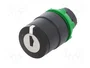 SCHNEIDER ELECTRIC Interruptor rotativo con llave Harmony XB5 22mm Negro