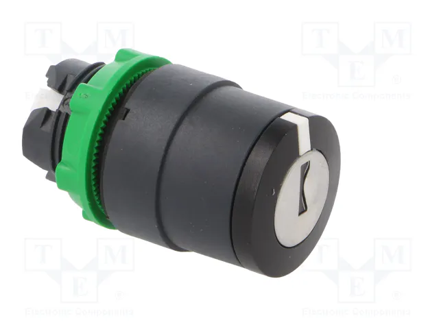 SCHNEIDER ELECTRIC Interruptor rotativo con llave Harmony XB5 22mm Negro