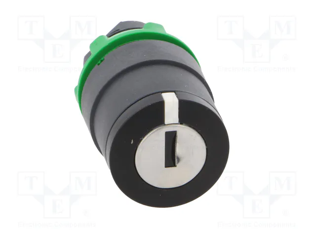 SCHNEIDER ELECTRIC Interruptor rotativo con llave Harmony XB5 22mm Negro