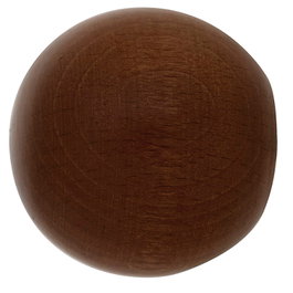 RIEL CHYC Terminal Madera Esfera 20x40 mm. Nogal