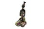 DKD Home Decor Figura Colonial Multicolor Cerámica 7 x 16.5 x 9 cm (2 Unidades)