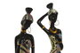 DKD Home Decor Figura Colonial Multicolor Cerámica 7 x 16.5 x 9 cm (2 Unidades)