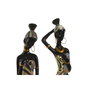 DKD Home Decor Figura Cerámica Africana Multicolor Pack de 2