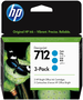 HP 712 Cian Pack de 3 de 29 ml