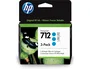 HP 712 Cian Pack de 3 (3ED77A)