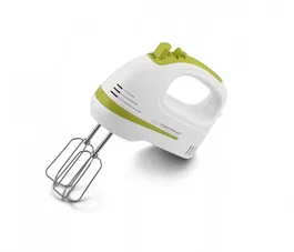 ESPERANZA Batidora de Mano EKM011 Apple Pie 400W, Verde Claro y Blanco, Cuchillas de Acero Inoxidable, Turbo y Rotación Planetaria