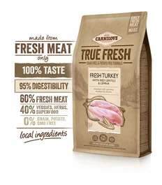 Carnilove True Fresh Pavo Pienso para Perros Adultos 4 kg